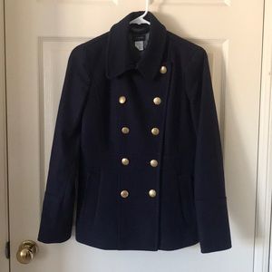 J. Crew navy peacoat